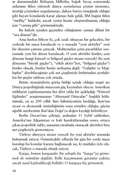 Kavga: Arap Baharı’nda Türk Dış Politikası