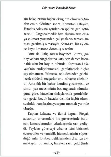 Dünya'nın Ucundaki Fener - Jules Verne