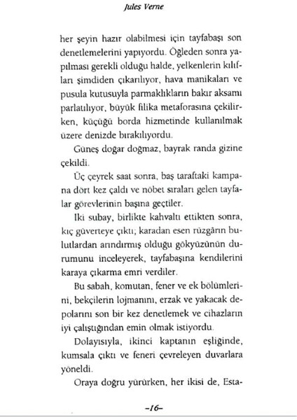 Dünya'nın Ucundaki Fener - Jules Verne