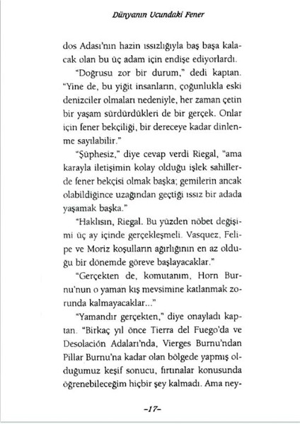 Dünya'nın Ucundaki Fener - Jules Verne