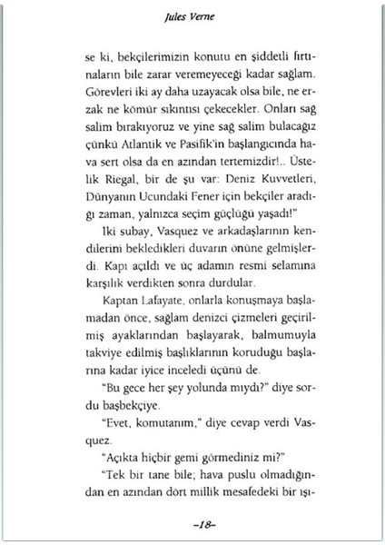 Dünya'nın Ucundaki Fener - Jules Verne