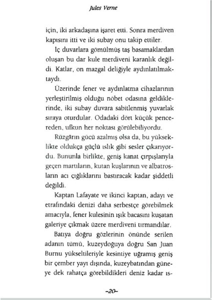Dünya'nın Ucundaki Fener - Jules Verne