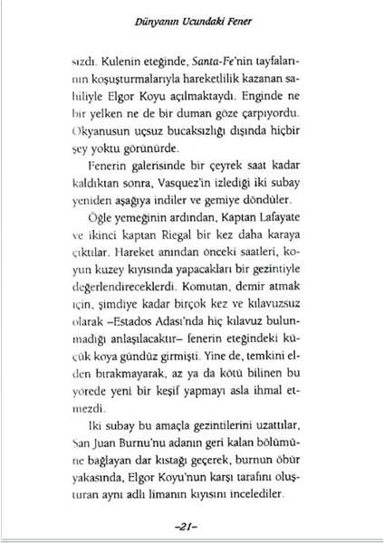 Dünya'nın Ucundaki Fener - Jules Verne