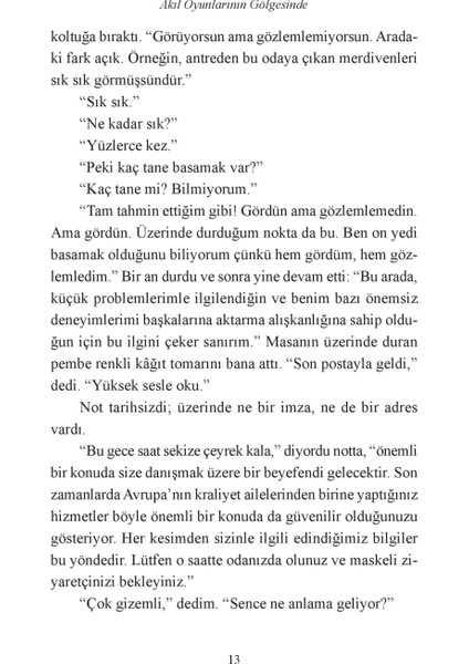 Sherlock Holmes: Akıl Oyunlarının Gölgesinde - Sir Arthur Conan Doyle