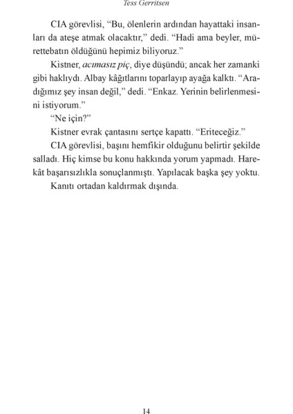 Asla Arkana Bakma - Tess Gerritsen