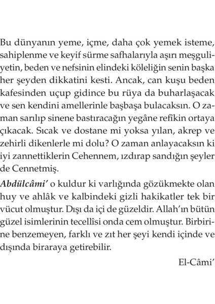 Esmaü'L-Hüsna-Tosun Bayrak