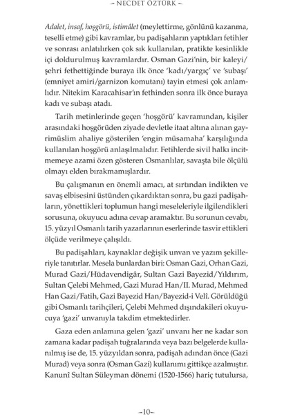 Gazi Padişahlar: İmparatorluğun Kurucuları-Necdet Öztürk