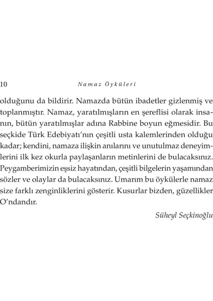 Namaz Öyküleri