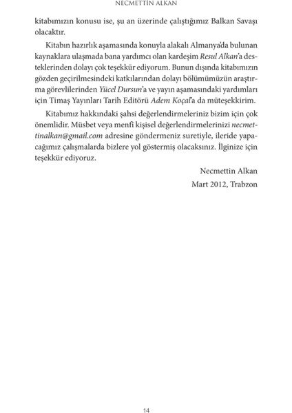 Selanik'İn Yükselişi Jön Türkler Andülhamide Karşı-Necmettin Alkan