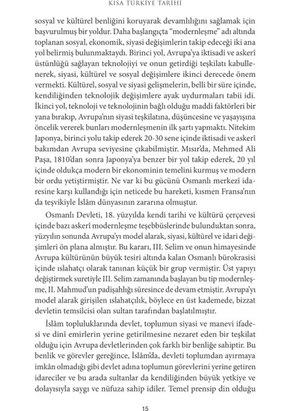 Kısa Türkiye Tarihi - Kemal H. Karpat