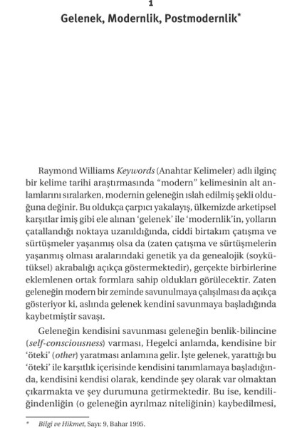 Gelenek Ve Modernlik Arasında-Mustafa Armağan