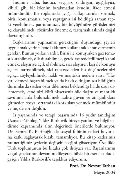 Sosyal Fobi - Yıldız Burkovik