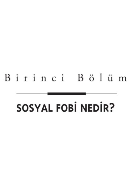Sosyal Fobi - Yıldız Burkovik