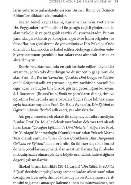 Çocuklarımıza Allah'ı Nasıl Anlatalım? - Mehmet Emin Ay