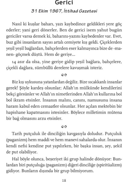 His ve Fikir - Hekimoğlu İsmail