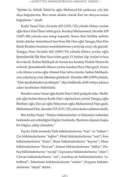 Aşiretten İmparatorluğa Osmanlı Tarihi (1288-1485) - Mevlana Mehmed Neşri