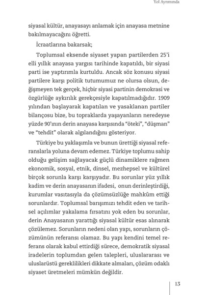 Yol Ayrımında: Statükodan Önce Son Çıkış - Osman Can