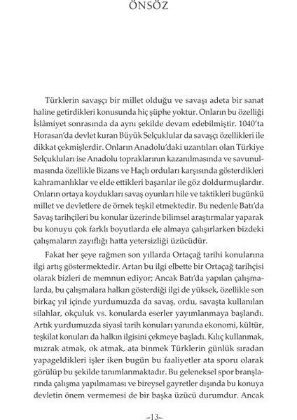 At Üstünde Selçuklular-Muharrem Kesik