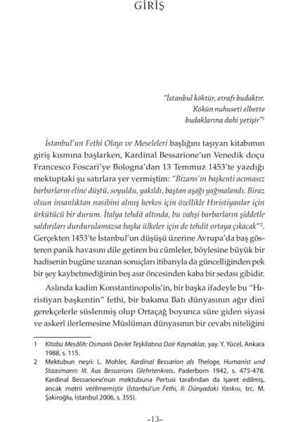 Fetih ve Kıyamet:1453 - Feridun M. Emecen