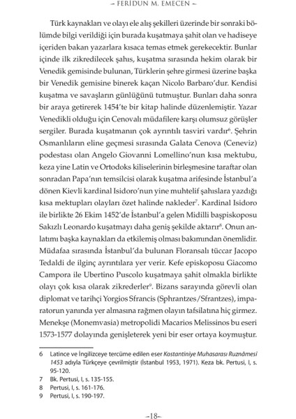 Fetih ve Kıyamet:1453 - Feridun M. Emecen