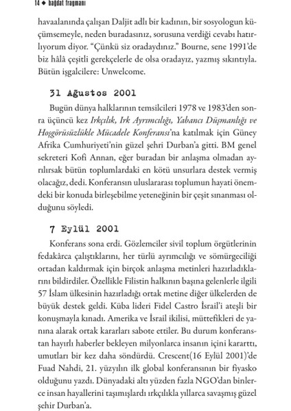 Bağdat Fragmanı - Yıldız Ramazanoğlu