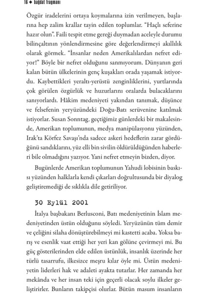 Bağdat Fragmanı - Yıldız Ramazanoğlu