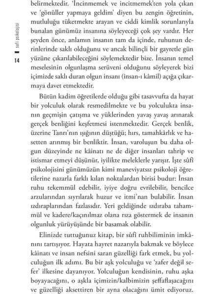 Sufi Öğretisinde İnsan ve İnsan Psikolojisi - Cevad Nurbahş