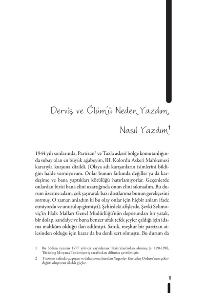 Derviş Ve Ölüm - Meşa Selimoviç