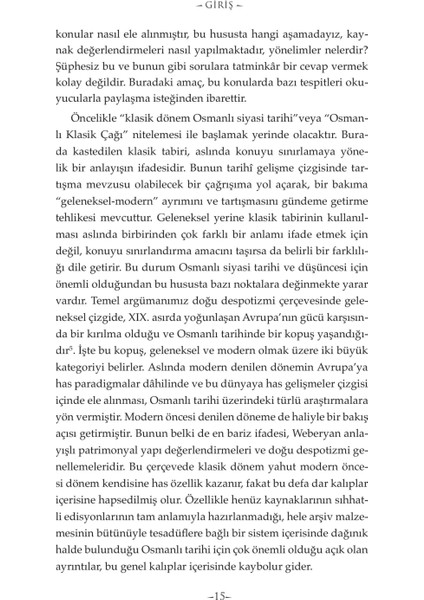 Osmanlı Klasik Çağında Siyaset