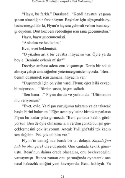 Kalbimde Bıraktığın Boşluk Hala Dolmamıştı - Lori Wilde