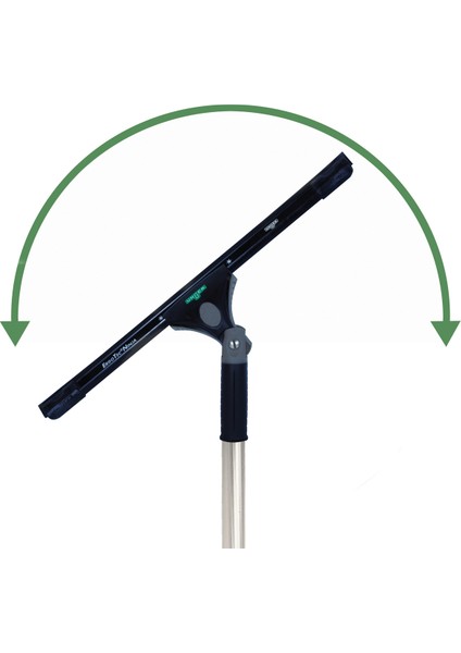 Cam Çek Ninja 45 Cm. Oynar Tutamaklı 30 Derece