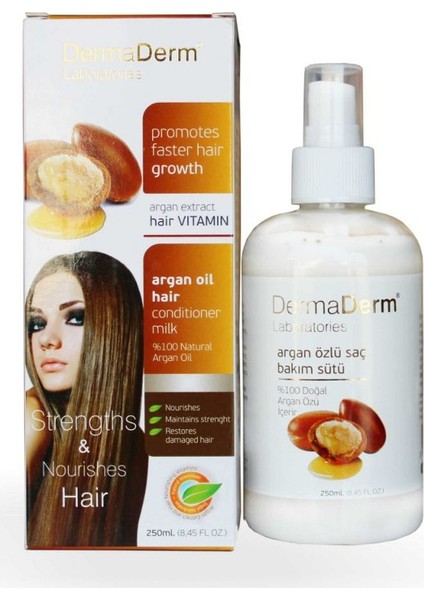 Argan Özlü Saç Bakım Sütü 250 Ml Kırık