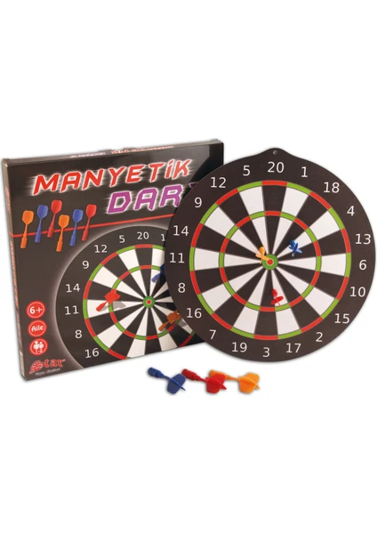 Star Manyetik Dart 6 Mıknatıslı Dart Oku