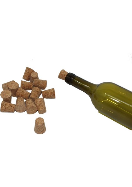 Konik Mantar Tıpası Mantar Şişe 30*25*18 50 Adet