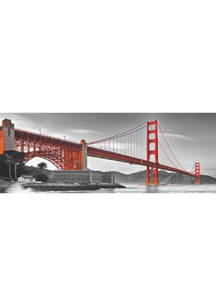 (34x96 cm) 1000'li Panoramik Yapboz San Francisco