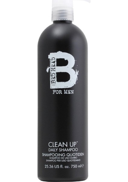 Tigi Bed Head For Men Clean Up Erkekler İçin Günlük Şampuan 750Ml