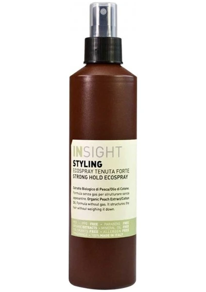 İnsight Styling Güçlü Tutucu Şekillendirici Gazsız Sprey 250Ml