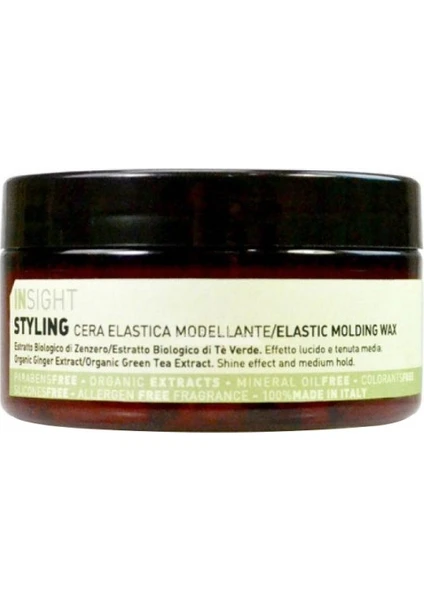 İnsight Styling Elastic Molding Orta Tutucu Parlak Wax 90Ml