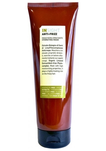 İnsight Anti-Frizz Kuru Saçlar İçin Nemlendirici Maske 250Ml