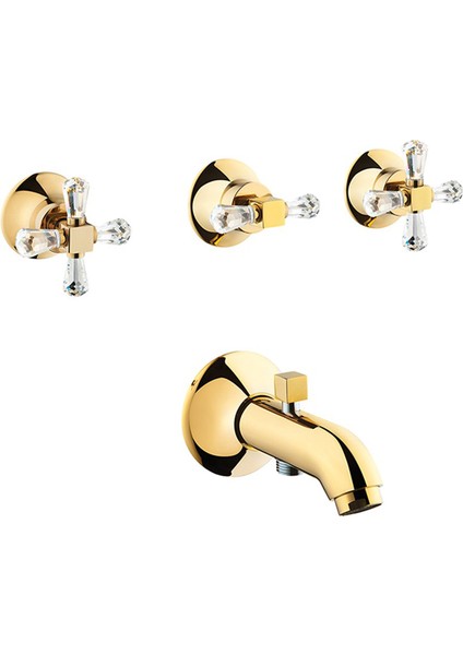 A4166823 JUNO SWAROVSKİ ANKASTRE BANYO BATARYASI