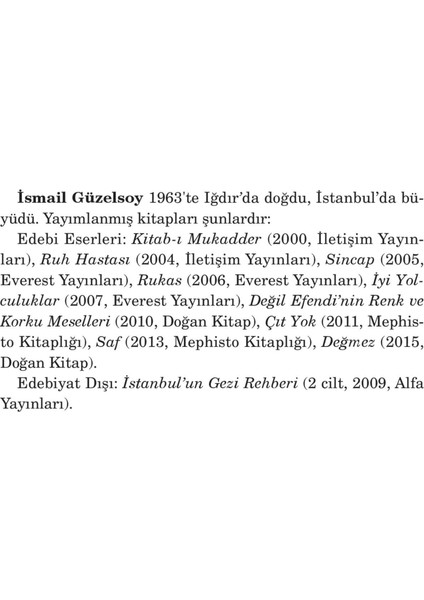 Gölge - İsmail Güzelsoy