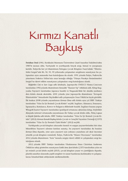 Kırmızı Kanatlı Baykuş (Ciltli) - Feridun Oral