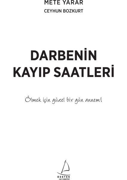 Darbenin Kayıp Saatleri - Ceyhun Bozkurt