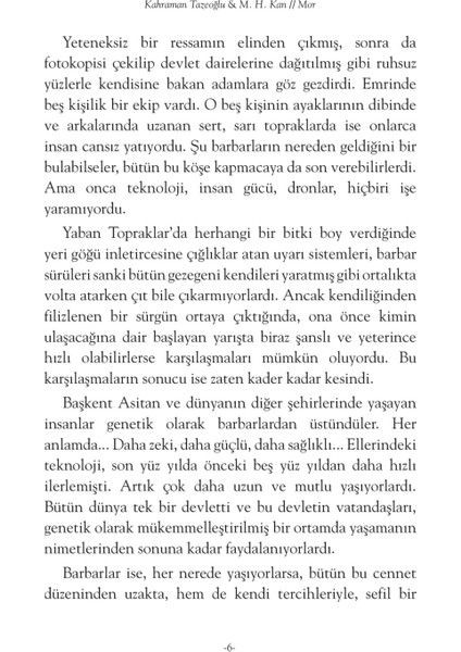 Mor - Kahraman Tazeoğlu-M. H. Kan