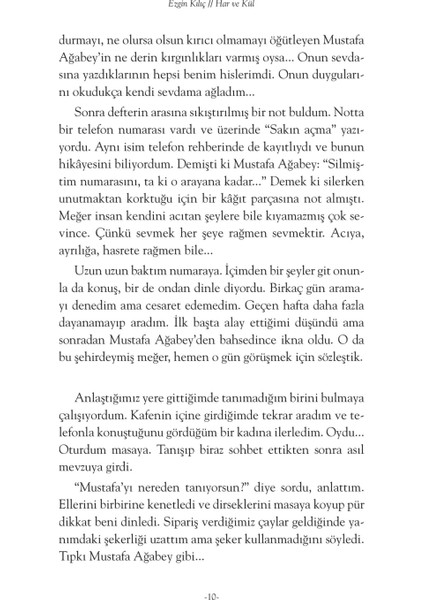 Har ve Kül - Ezgin Kılıç