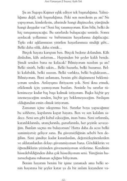 İnsanız Ayıbı Yok - Aret Vartanyan