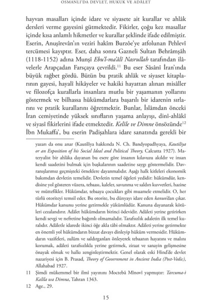 Osmanlıda Devlet Hukuk Ve Adalet - Halil İnalcık