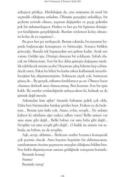 İnsanız Ayıbı Yok - Aret Vartanyan