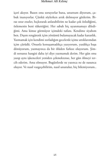 Bilmem Seviyor Gibiydi - Mehmet Ali Kılınç