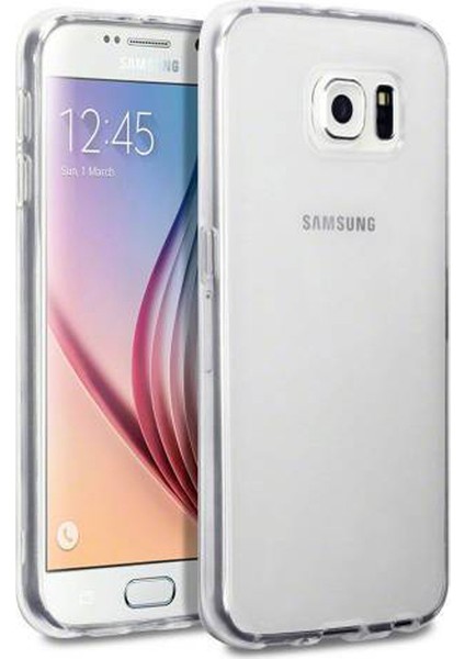 Samsung Galaxy A7 2017 Kılıf Ön Arka Şeffaf Silikon Case